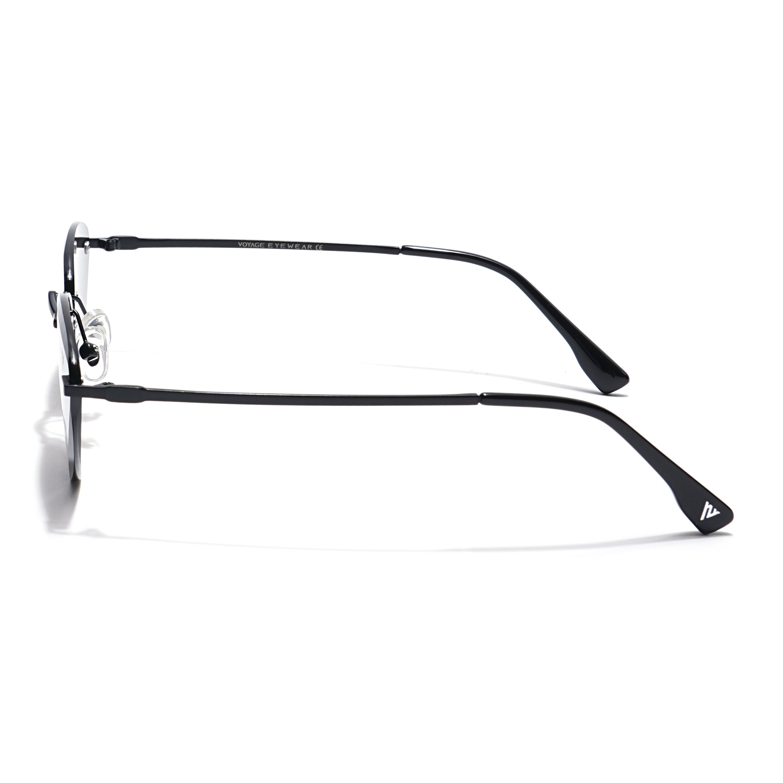 Voyage Select Oval Sunglasses (Black Lens | Black Frame - SLMG6275)