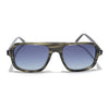 Voyage Select Square Sunglasses (Grey Lens | Olive Frame - SLPMG5986)