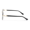Slayr | Black Rimless Sunglasses | Golden Frame - MG7043