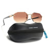 Slayr | Brown Rimless Sunglasses | MG7045