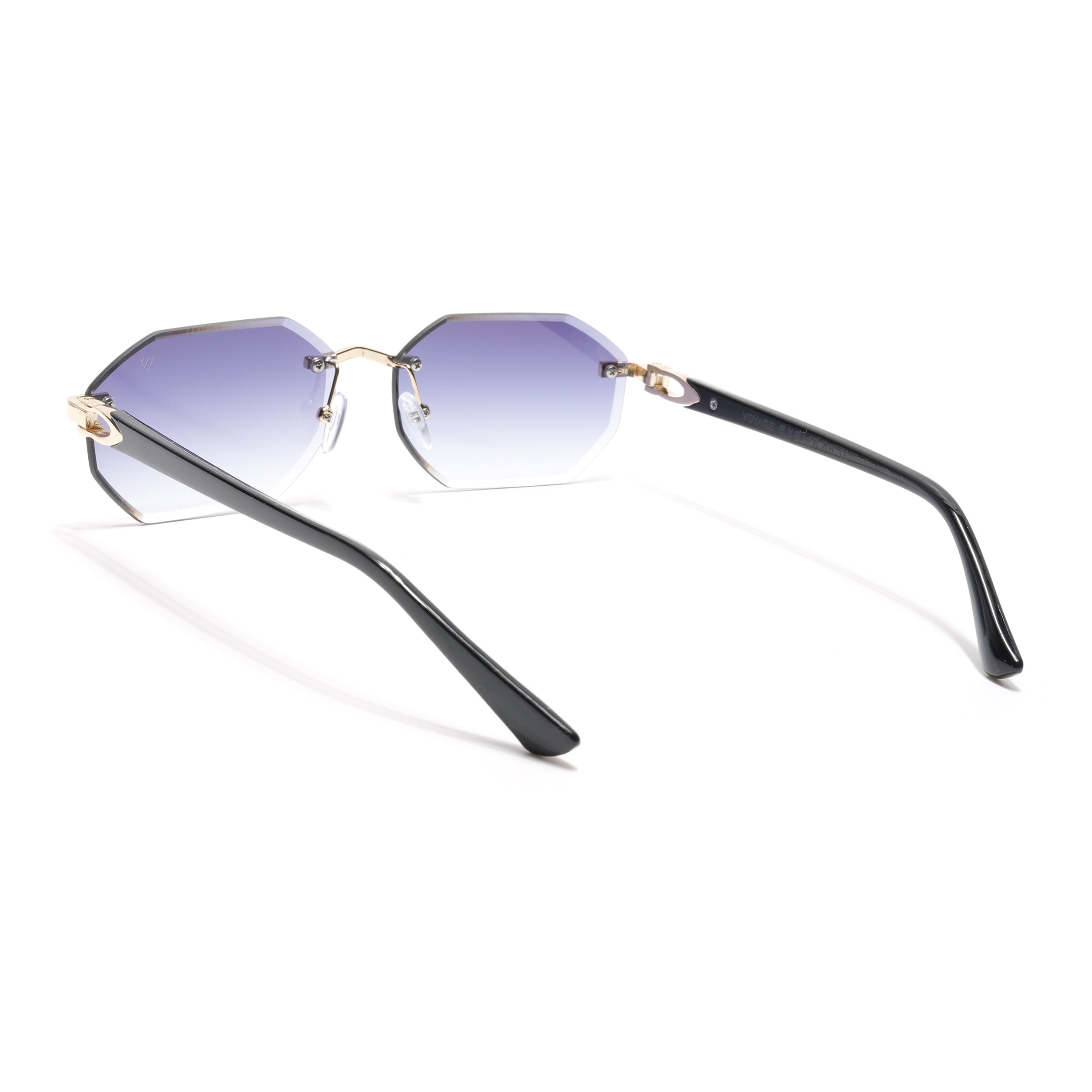 Slayr | Grey & Clear Rimless Sunglasses | MG7047