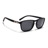 Matt Black Polarized Wayfarer Sunglasses - PMG4304