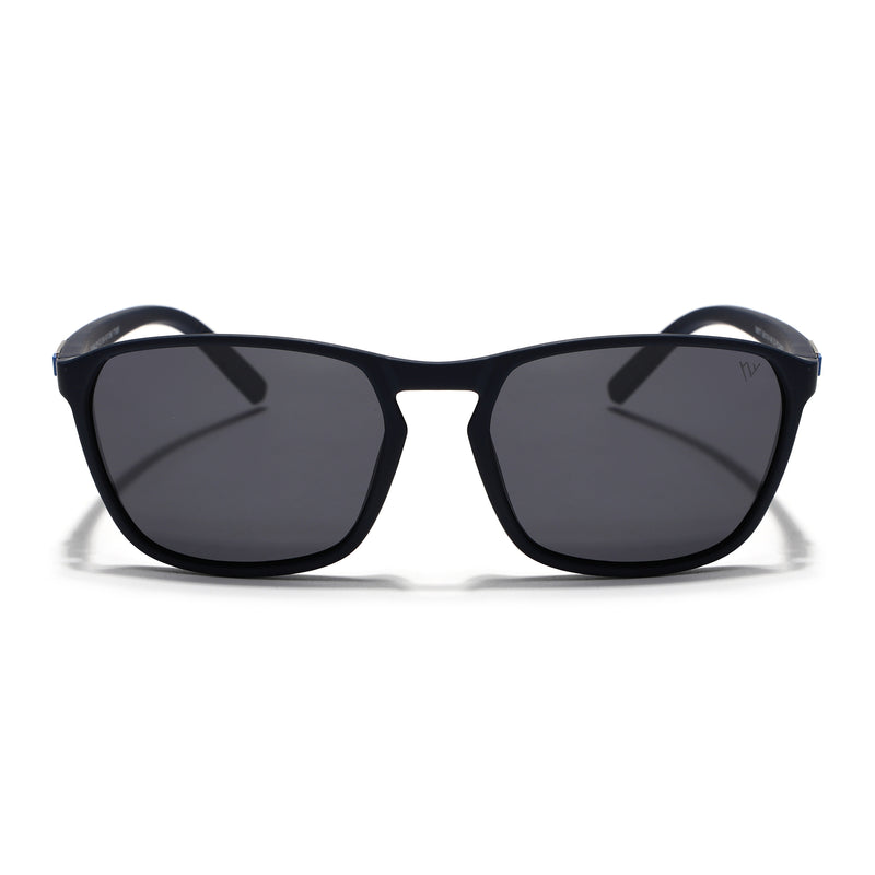 Navy Blue Polarized Wayfarer Sunglasses - PMG4305