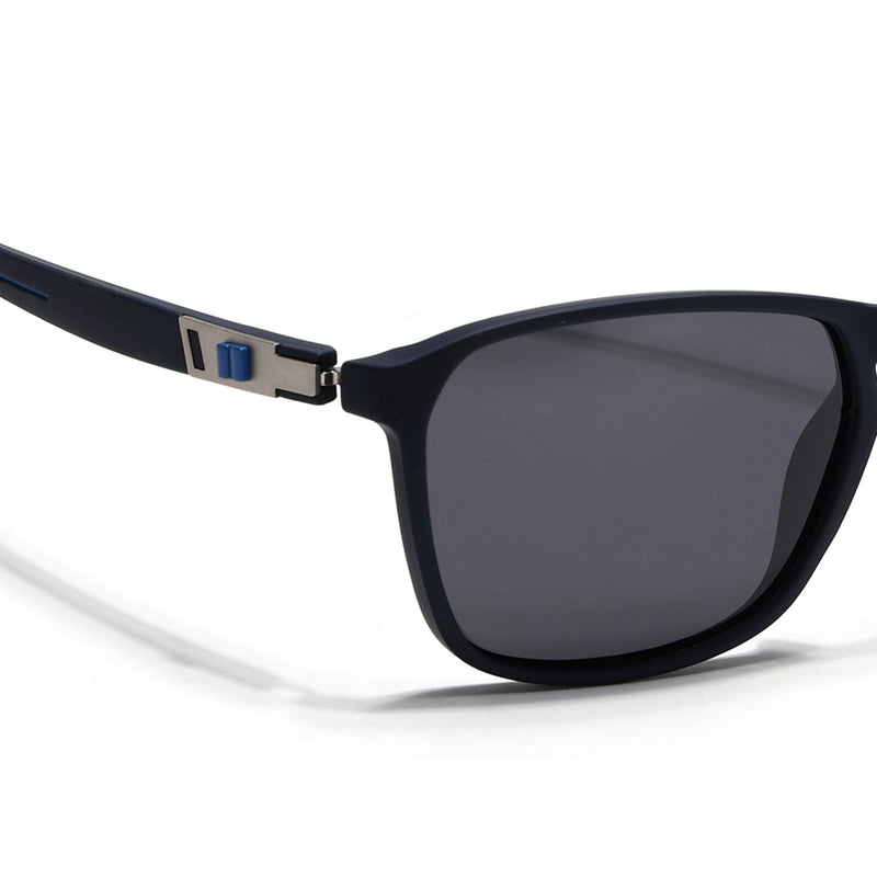 Navy Blue Polarized Wayfarer Sunglasses - PMG4305