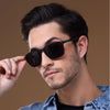 Matt Black Polarized Wayfarer Sunglasses - PMG4306