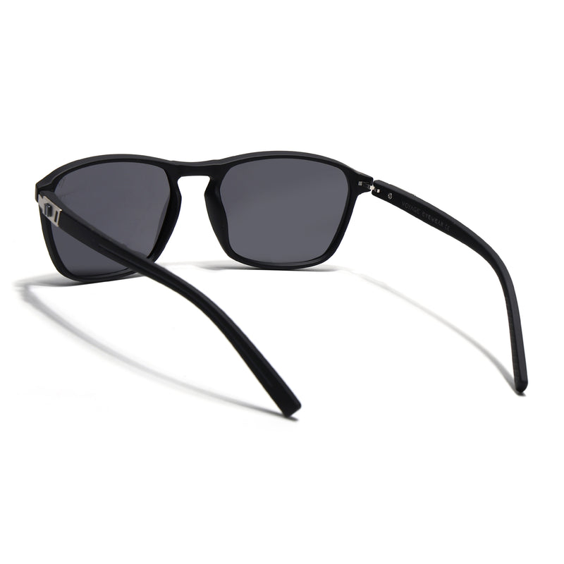 Matt Black Polarized Wayfarer Sunglasses - PMG4306
