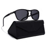 Matt Black Polarized Wayfarer Sunglasses - PMG4306