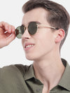 Sylis | Round Green Gold Sunglasses MG3624