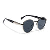 Round Sunglasses for Men & Women (Grey Lens | Silver Frame - MG7142)