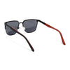 Black Polarized Square Sunglasses - PMG4282