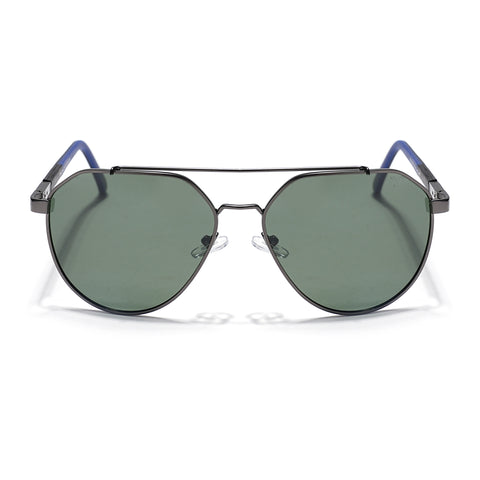 Grey Polarized Aviator Sunglasses - PMG4284