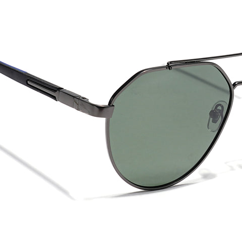 Grey Polarized Aviator Sunglasses - PMG4284
