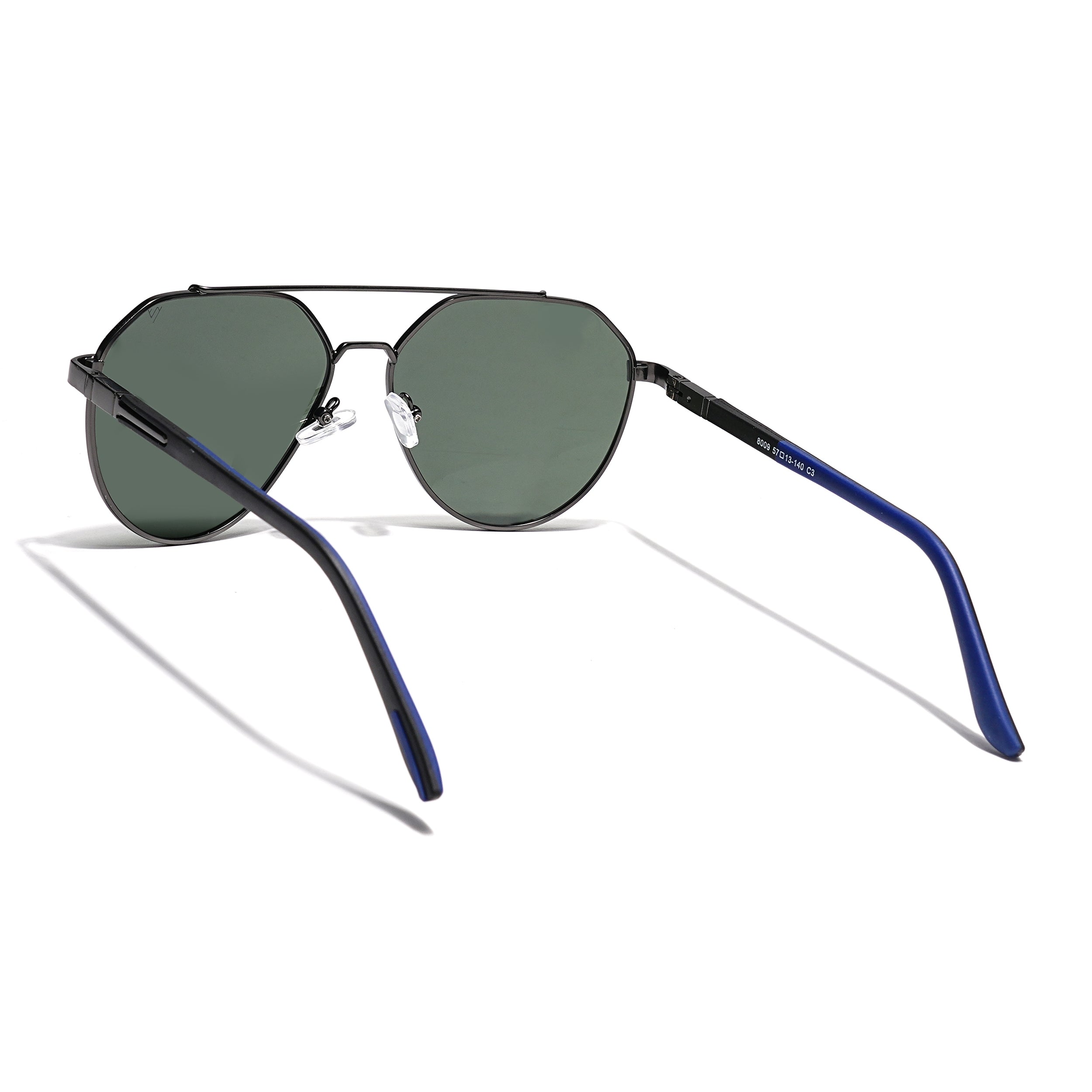 Grey Polarized Aviator Sunglasses - PMG4284