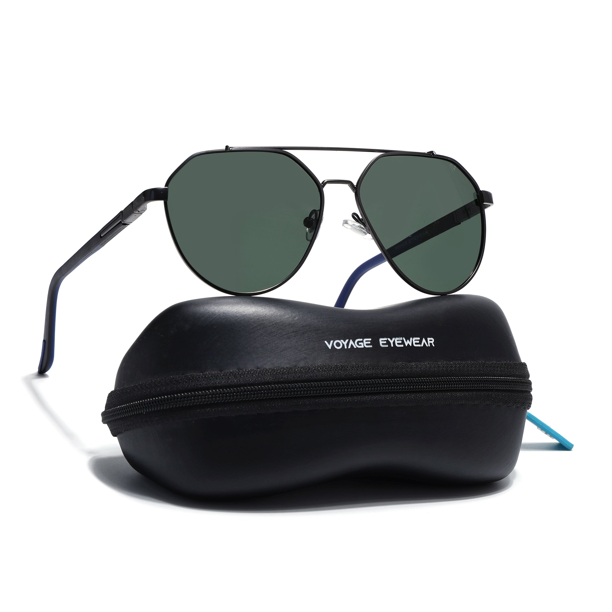 Grey Polarized Aviator Sunglasses - PMG4284