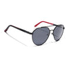 Black Polarized Aviator Sunglasses - PMG4286
