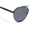 Black Polarized Aviator Sunglasses - PMG4286