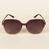 Oversize Brown Polarized Sunglasses - PMG4343