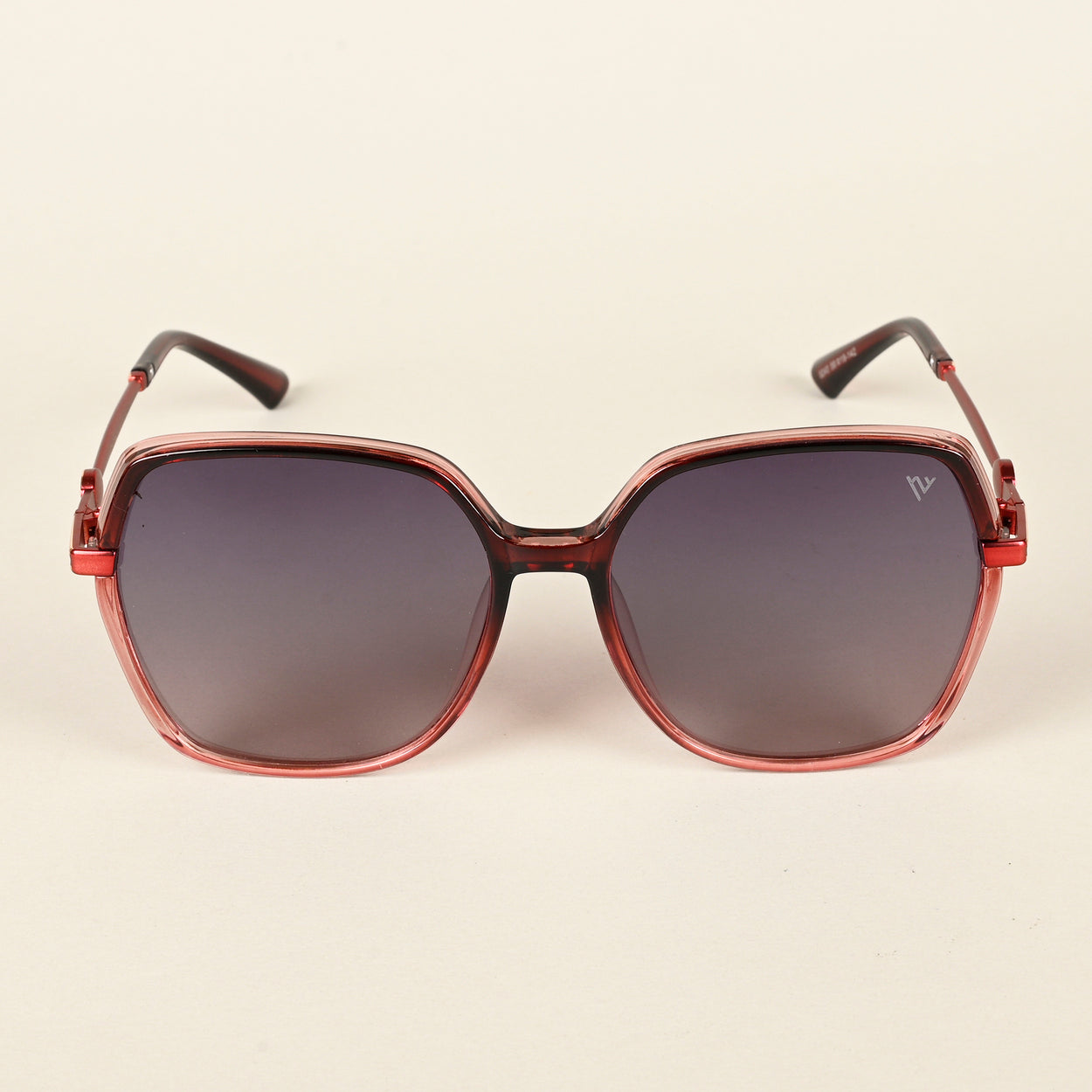 Voyage Grey Oversize Polarized Sunglasses for Women (8240PMG4345)