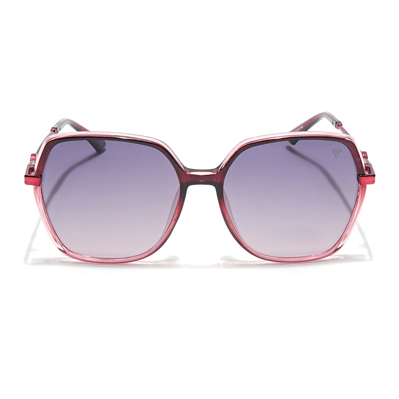 Grey Oversize Polarized Sunglasses - PMG4345