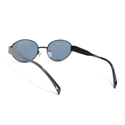 Sierra | Black Oval Sunglasses | Grey Lens - MG7038