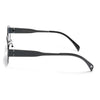 Sierra | Black Oval Sunglasses | Grey Lens - MG7038