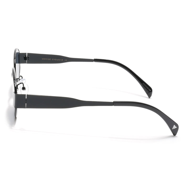 Sierra | Black Oval Sunglasses | Grey Lens - MG7038
