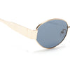 Sierra | Golden Oval Sunglasses | Grey Lens - MG7040