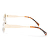 Sierra | Golden Oval Sunglasses | Olive Lens  - MG7042