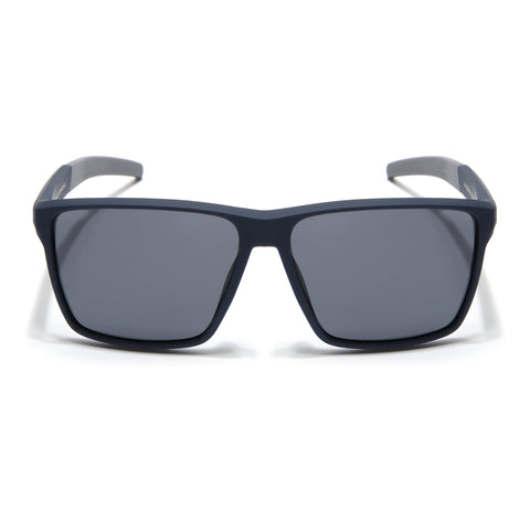 Wayfarer Polarized Sunglasses| Black Lens | Navy Blue Frame - PMG6751