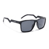Radar 2.0 | Wayfarer Polarized Sunglasses  Black Lens | Shine Black Frame - PMG6753