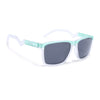 Radar 2.0 | Wayfarer Polarized Sunglasses | Black Lens | Green & Transparent Frame - PMG6757