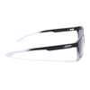 Wayfarer Polarized Sunglasses | Black Lens | Black & White Frame - PMG6761