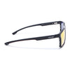 Wayfarer Polarized Sunglasses | Orange Lens | Shine Black Frame - PMG6766