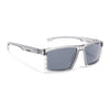 Wayfarer Polarized Sunglasses | Black Lens | Grey Frame - PMG6767