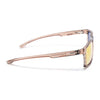 Wayfarer Polarized Sunglasses | Orange Lens | Brown Frame - PMG6769