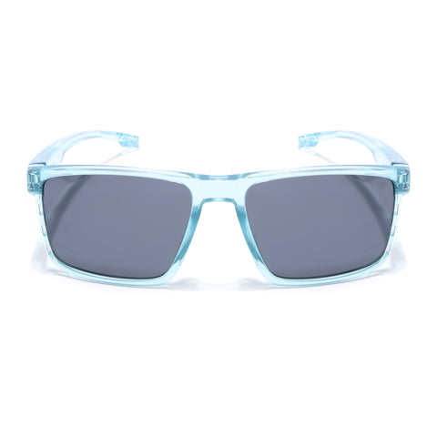 Wayfarer Polarized Sunglasses | Black Lens | Sea Green Frame - PMG6770