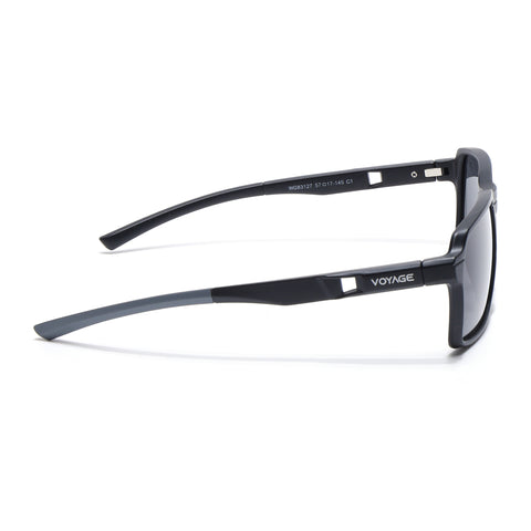 Wayfarer Polarized Sunglasses| Black Lens | Black Frame - PMG6771
