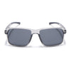 Wayfarer Polarized Sunglasses | Black Lens | Grey Frame - PMG6773