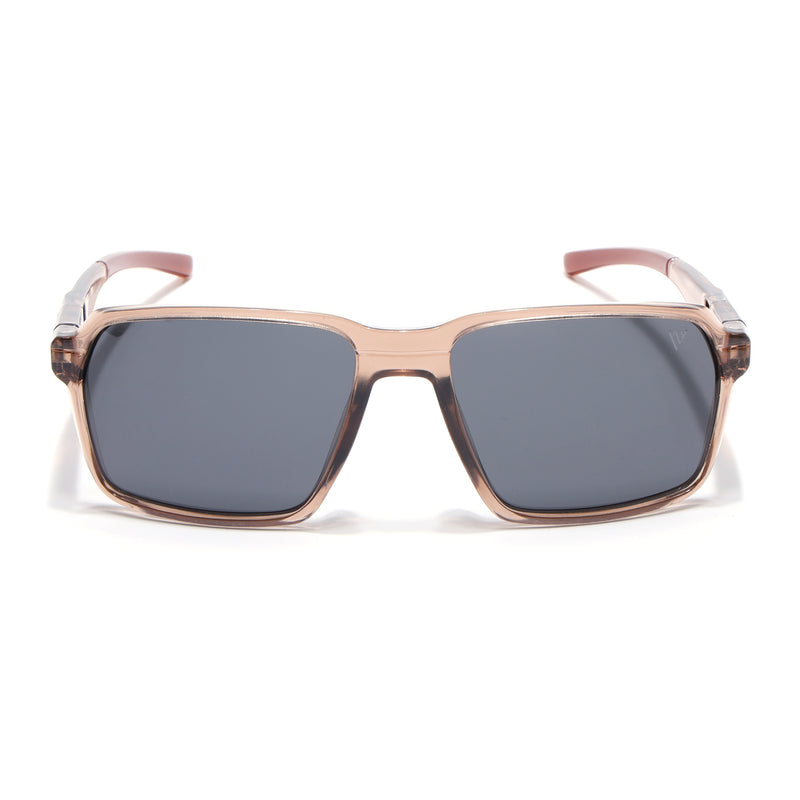 Wayfarer Polarized Sunglasses | Black Lens | Brown Frame - PMG6775