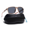 Wayfarer Polarized Sunglasses | Black Lens | Brown Frame - PMG6775