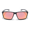 Wayfarer Polarized Sunglasses Orange Lens | Shine Black Frame - PMG6778