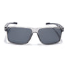 Wayfarer Polarized Sunglasses | Black Lens | Grey Frame - PMG6784