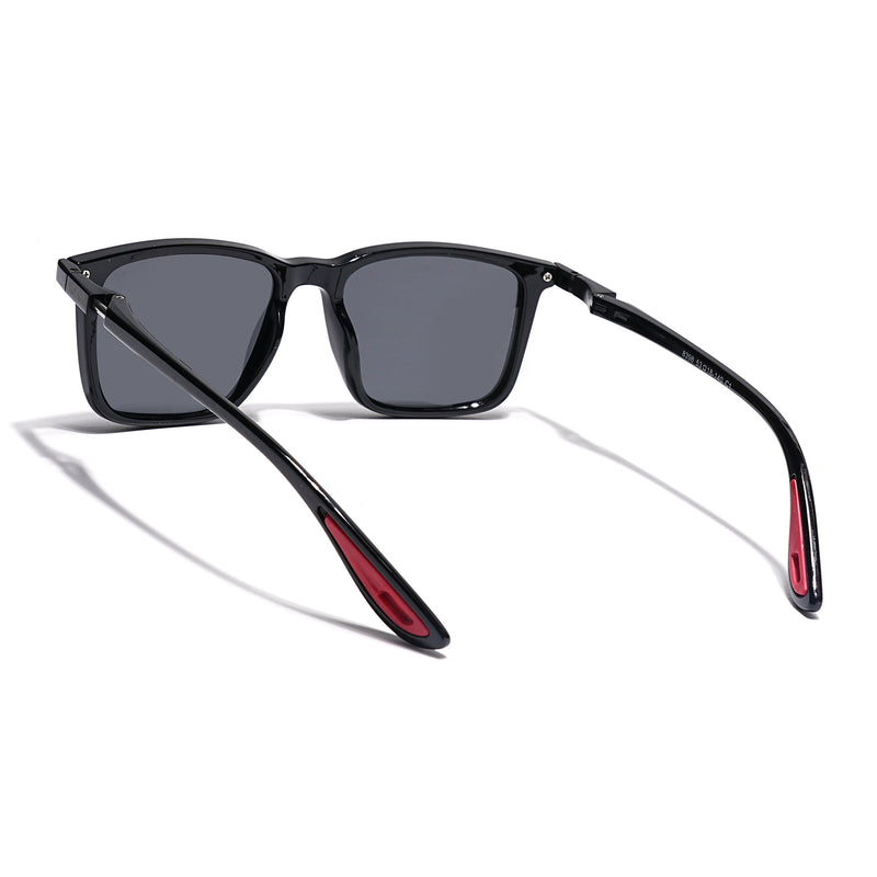 Beast | Shine Black Polarized Square Sunglasses |  PMG6633