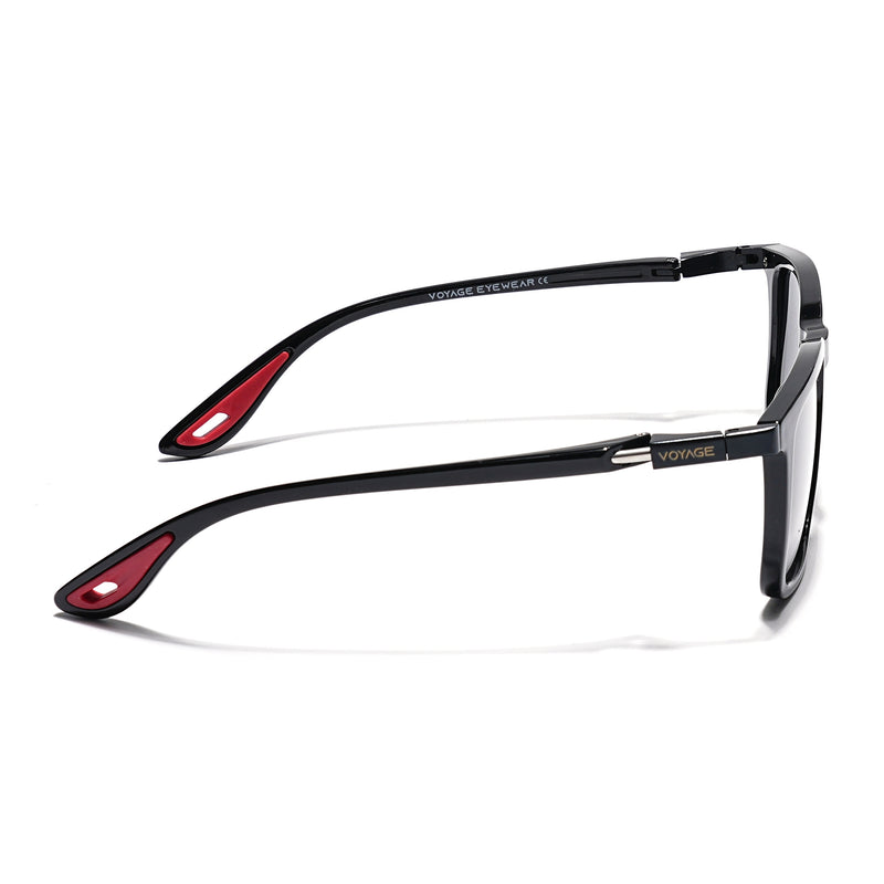 Beast | Shine Black Polarized Square Sunglasses |  PMG6633