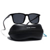 Beast | Shine Black Polarized Square Sunglasses |  PMG6633