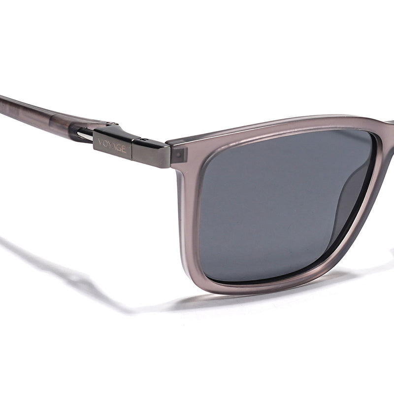 Beast | Grey Polarized Square Sunglasses |  PMG6635