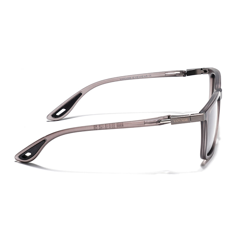 Beast | Grey Polarized Square Sunglasses |  PMG6635