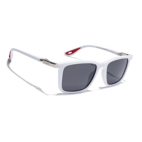 Beast | White Polarized Square Sunglasses | PMG6636