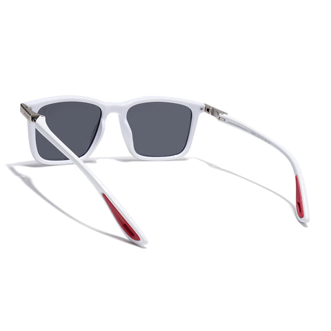 Beast | White Polarized Square Sunglasses | PMG6636