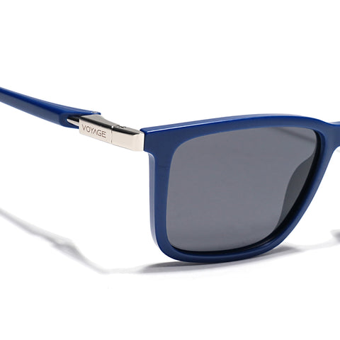 Beast | Blue Polarized Square Sunglasses | PMG6637